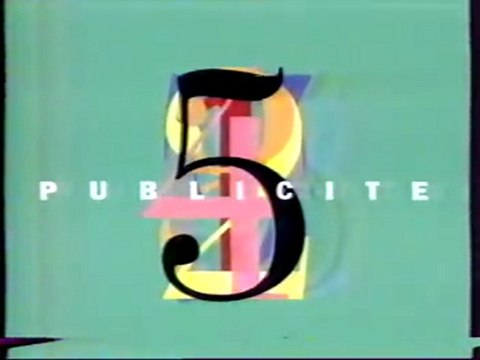 Page De Publicité 1992 LA CINQ