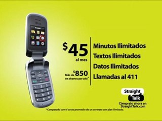 Ahorras dinero con Straight Talk ILIMITADO!