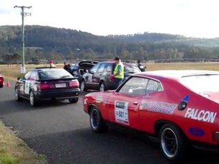 Revving Engines - Targa Tasmania Start Line