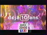 Bande Annonce De L'emission Déjà 10 Ans Janvier 1998 TF1