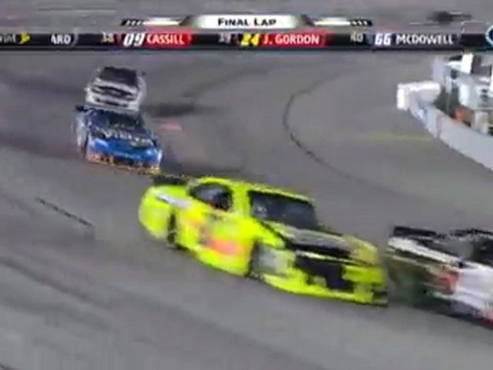 Kyle Busch Takes Checkered