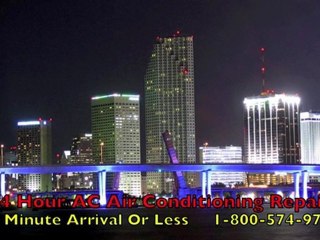 24 Hour Air Conditioning Repair Key Biscayne 1800-574-9741