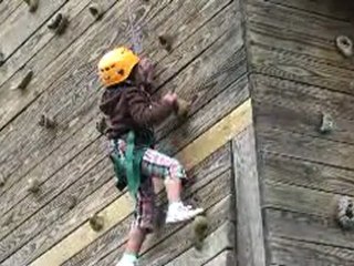 Gloryanna climbing rock wall.