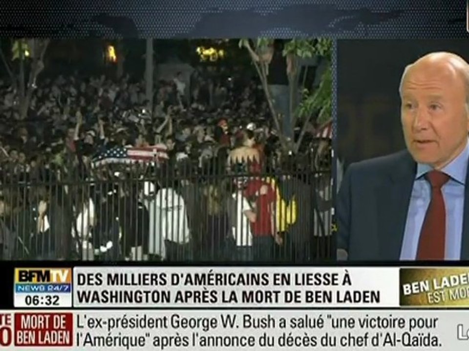 Ben Laden annoncé mort: scènes de liesse à la Maison-Blanche