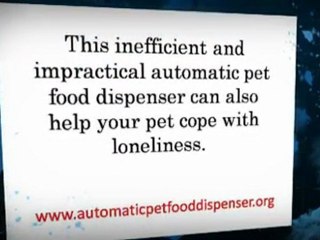 The Best Automatic Pet Food Dispenser