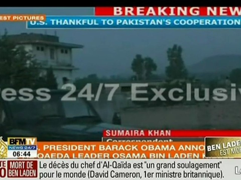 Mort de Ben Laden: les premières images de sa cachette