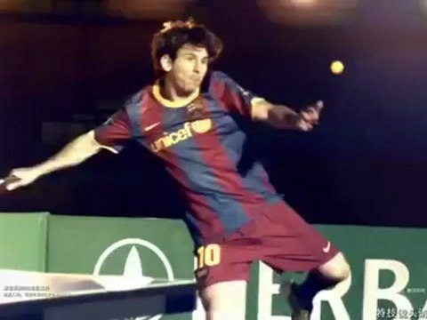 Ο Λιονέλ Μέσι παίζει πινγκ πονγκ για τις ανάγκες διαφημιστικού σποτ