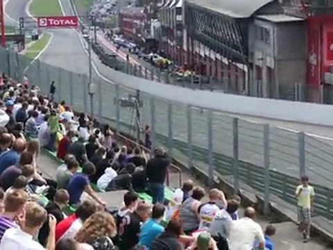 Bruno Senna à Francorchamps