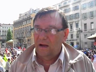 Georges GROSS à la manifestation du 1er mai