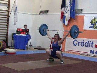 Alexandra arraché 60kg