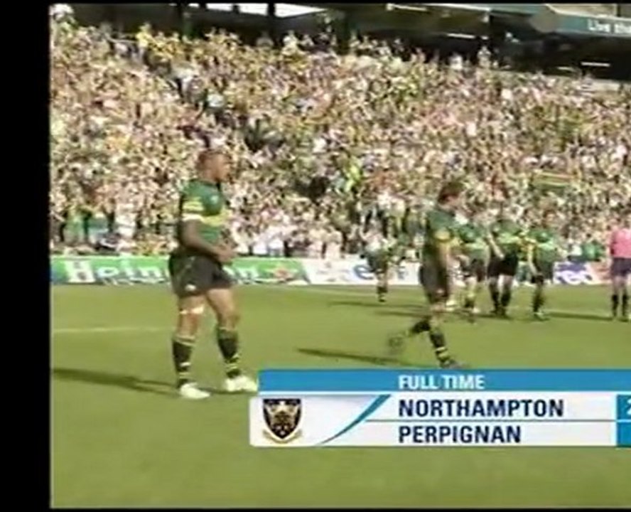 Résumé du match Northampton USAP - demi finale HCUP