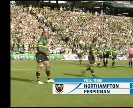 Résumé du match Northampton USAP - demi finale HCUP