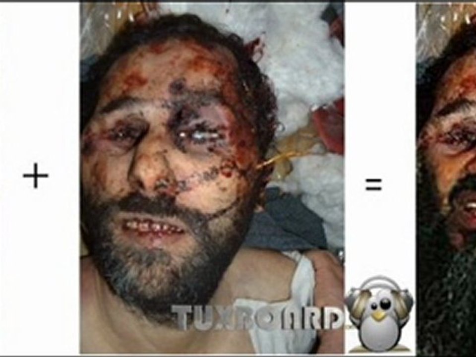 PHOTO DE BEN LADEN EN 1998 , CADAVRE INCONNU ET PREUVE DES MITO DES MEDIA