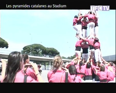 Vueling présente les tours humaines au Stadium