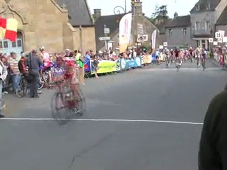 arrivée du peloton