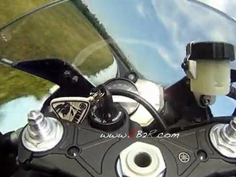 Yamaha R1 2011 full power test by VB2R . acceleration 0-280 km/h