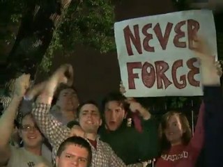 Celebrations outside White House after bin Laden death