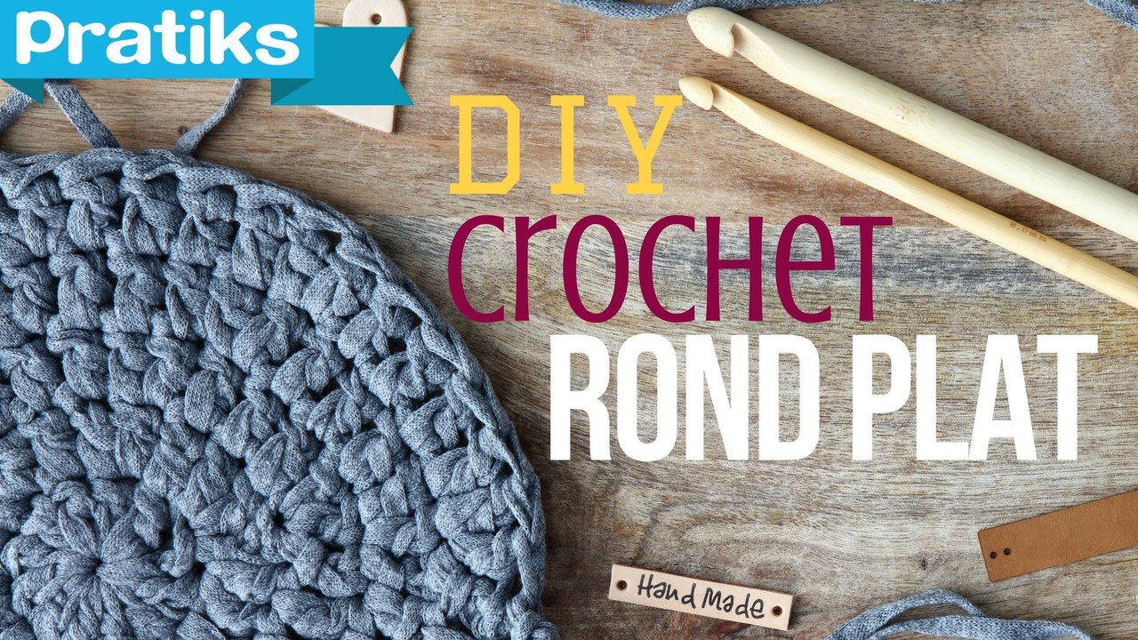 Crochet: Comment faire un rond plat ?