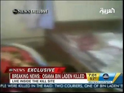 صور من داخل المنزل الذي كان يسكنه أسامة بن لادن