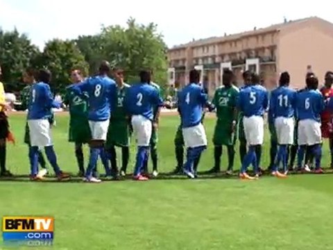 Quotas : les jeunes footballeurs indignés