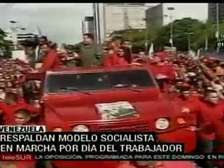 Miles de trabajadores celebraron el día del Trabajo