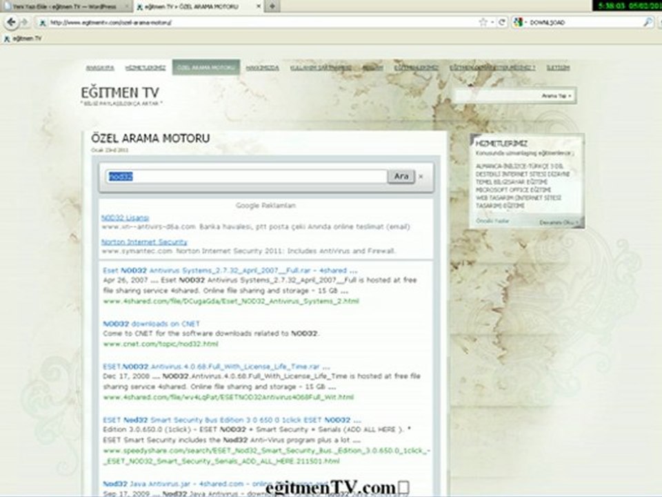 download link search