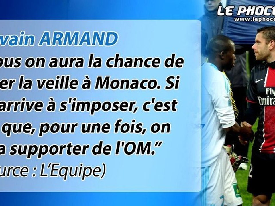 Info Chrono : quand le PSG supporte l'OM !