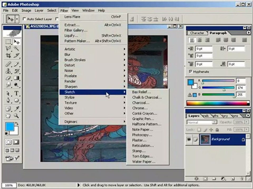 baski_kagidi_efekti_olusturmak "teknoctrl"