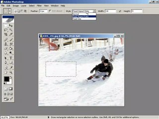 bir alani belirtilen olculerde secmek "teknoctrl"