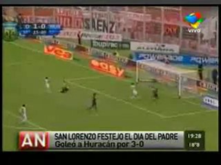 San Lorenzo 3 - Huracan 0