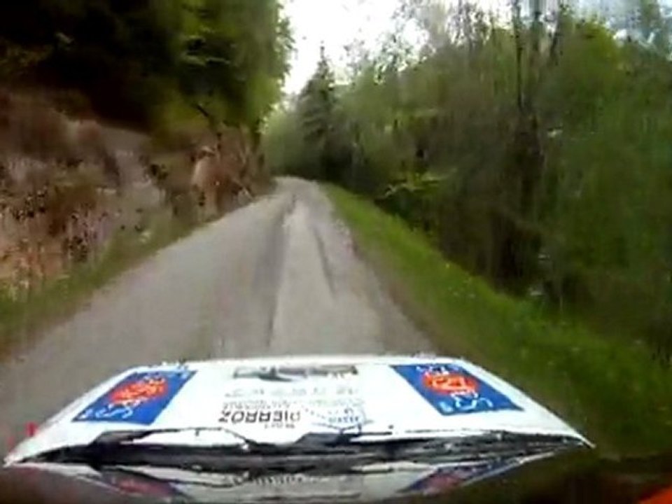 rallye du beaufortain es6 vincenzi & amoros 106 xsi a5 kit car