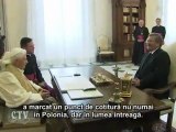 Benedict al XVI-lea l-a primit pe preşedintele Poloniei