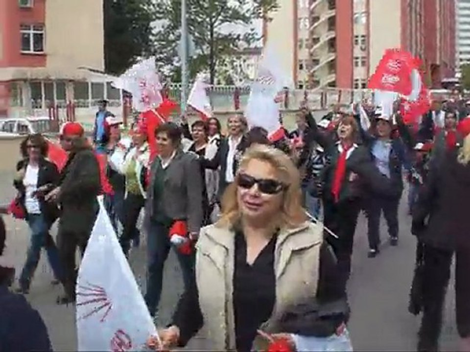 CHP GAZİANTEP İL ÖRGÜTÜ 1MAYIS İŞCİ BAYRAMI KUTLAMALARINDA