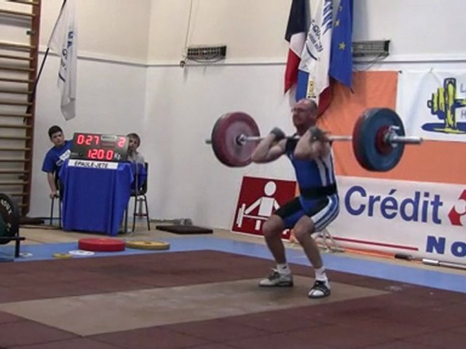 David épaulé-jeté 120kg