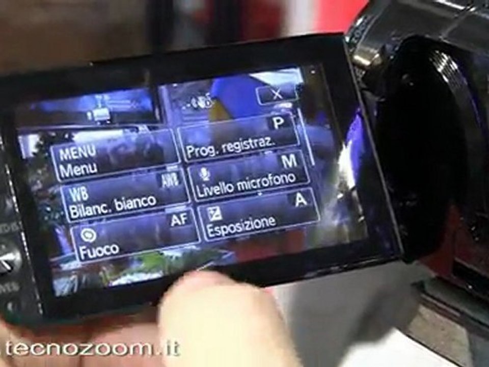 Canon HF S21: video review al Photoshow