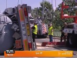 L'A42 coupée à la circulation après un accident