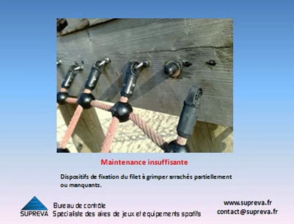 Controle aires de jeux - Controle aire de jeux