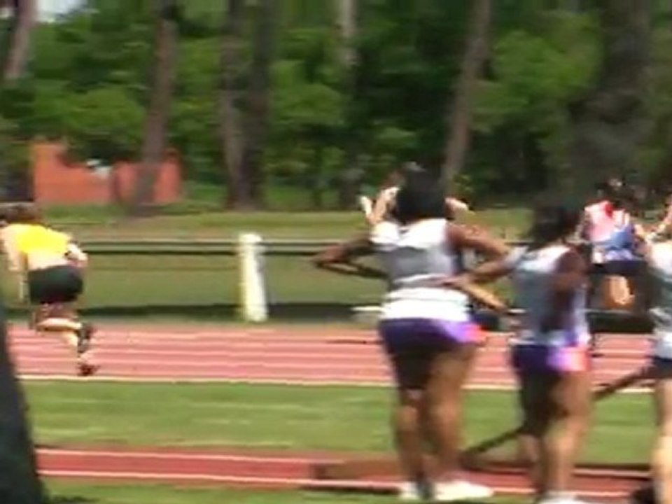 Relais 4x100m - Marion ROUILLARD / Laura VERGNON / Clarisse BLANC / Audrey GUISSARD