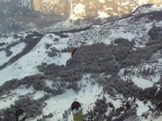 Speedflying in Wengen 2010