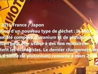 Nucléaire - Historique France Japon - part 3 - Projection plein air du 20 avril 2011 à Toulouse
