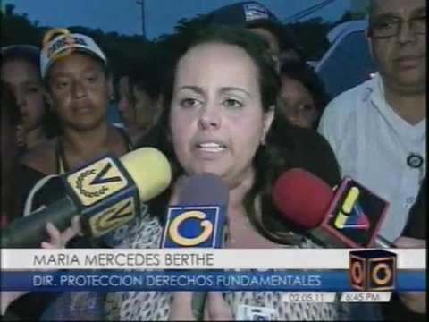 La Dir. de Derechos Humanos del MIJ llega al Rodeo II
