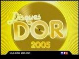 Bande Annonce De L'emission Disques D'or 2005 Décembre 2005 TF1