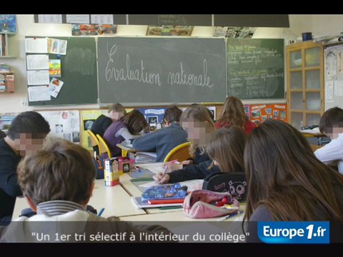 Un premier tri sélectif à l’intérieur du collège
