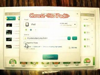 How to convert video to iPad format with freeware