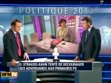 Dominique Strauss-Kahn tente de décourager ses adversaires aux primaires PS