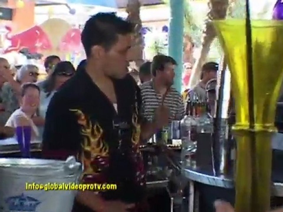 WORLD'S GREATEST & FASTEST BARTENDER, LAS VEGAS, NEVADA USA