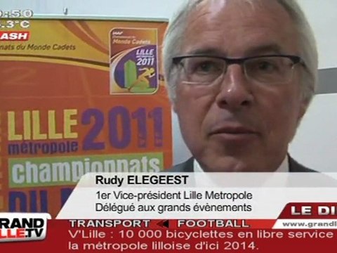 Athlétisme : Championnat du Monde Cadets 2011 à Lille !