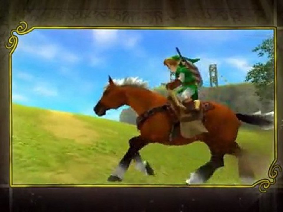 Zelda Ocarina of Time 3D - Trailer américain