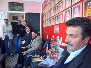 Bayburt Rehberi - Siyasi partilerin SADDER ziyareti