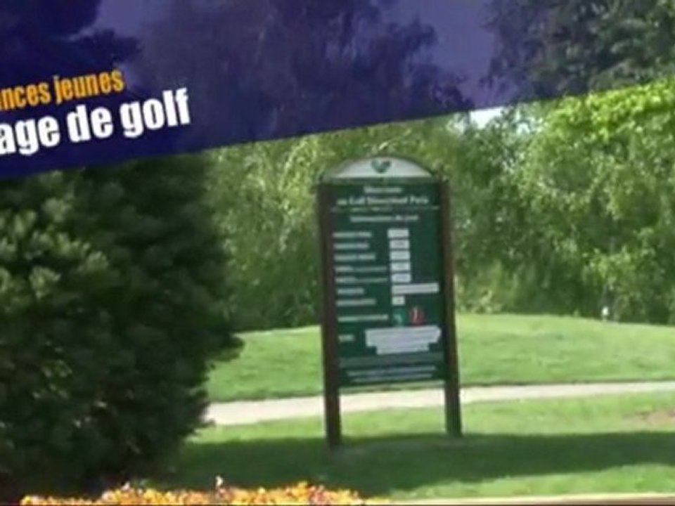 Vacances jeunes au Val d'Europe : Stage de golf